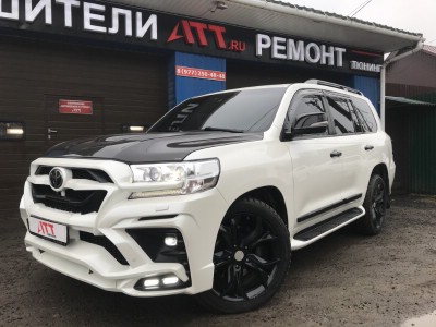 Изготовление выхлопной системы + Toyota Land Cruiser 200