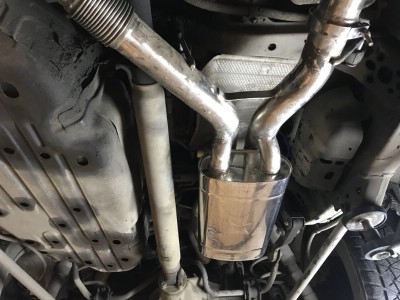 Изготовление выхлопной системы + Toyota Land Cruiser 200