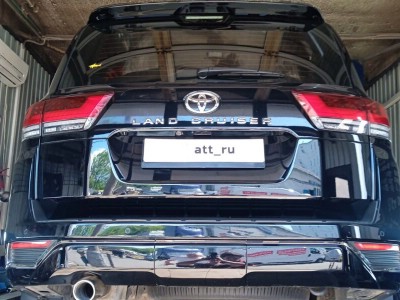 Установка насадки Toyota Land Cruiser 300